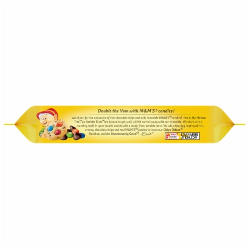 Keebler Chips Deluxe Rainbow Cookies Family Size Perspective: left