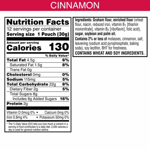 Kellogg's® Cinnamon Graham Snacks Perspective: left