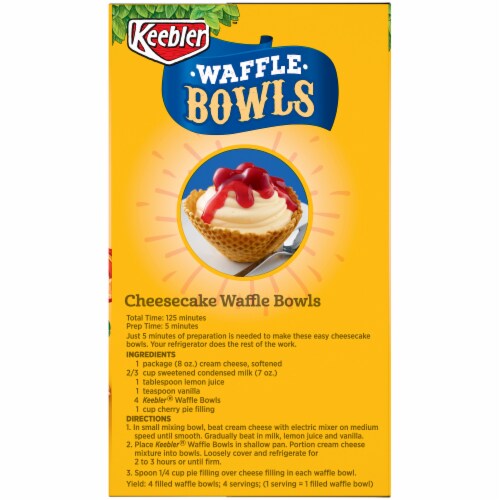 Keebler™ Waffle Bowls Perspective: left