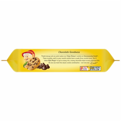 Keebler Original Chips Deluxe Cookies Perspective: left