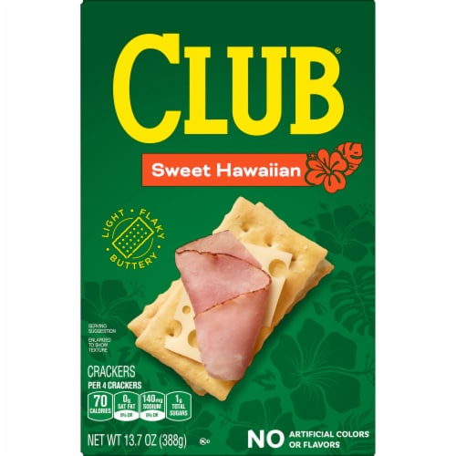 Club Sweet Hawaiian Snack Crackers Perspective: left