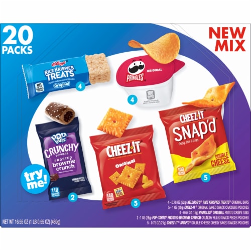 Cheez-It®, Pringles & Pop Tarts Variety Pack Perspective: left
