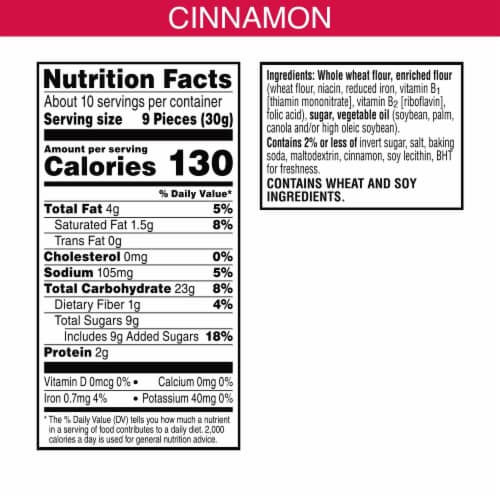 Kellogg's® Cinnamon Baked Graham Cracker Sticks Perspective: left