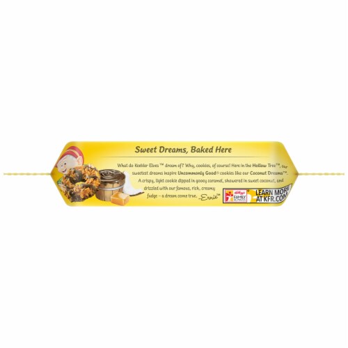 Keebler Coconut Dreams Cookies Perspective: left