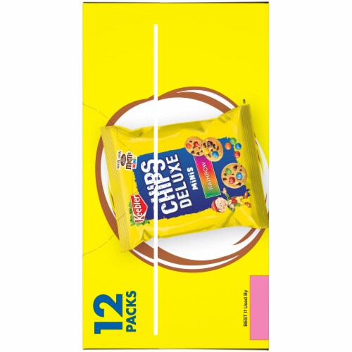 Keebler Chips Deluxe Rainbow M&M's Minis Cookies Packs Perspective: left
