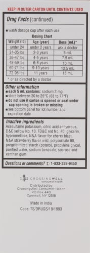 Pediacare® Children's Berry Ibuprofen Perspective: left