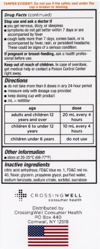PediaCare® Fast Acting Cough & Cold Relief Children's Medicine Perspective: left