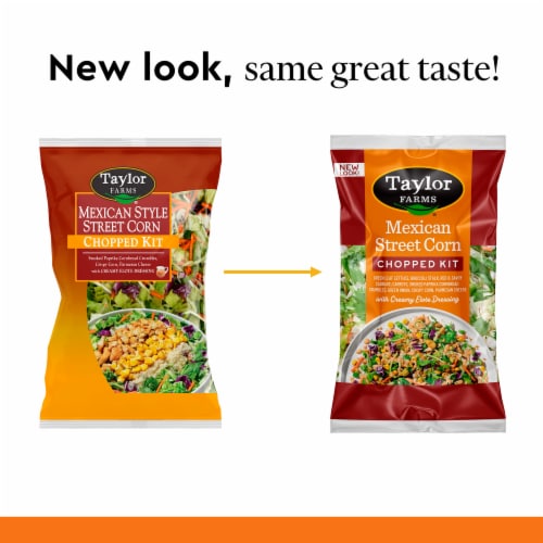Taylor Farms® Mexican Street Corn Chopped Salad Kit Perspective: left