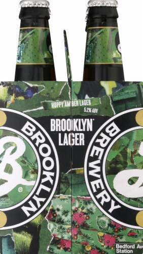 Brooklyn Brewery Lager Perspective: left