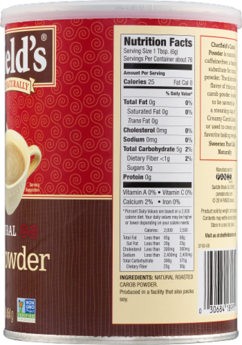 Chatfield's Carob Powder Perspective: left