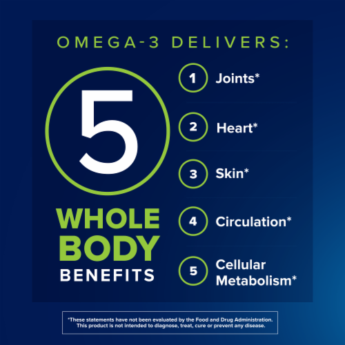 Osteo Bi-Flex Advanced Omega-3 Joint Complex, With Algae Oil, Joint Support Supplement Perspective: left