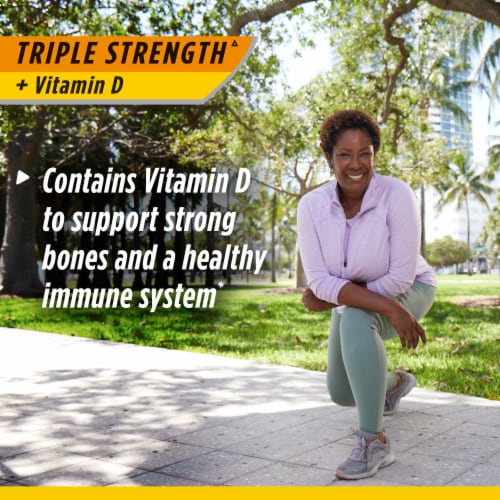 Osteo Bi-Flex with Vitamin D and Glucosamine Chondroitin, Joint Health Tablets Perspective: left