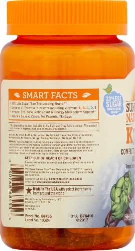 Sundown Kids Marvel Avengers Complete Multivitamin Gummies Perspective: left