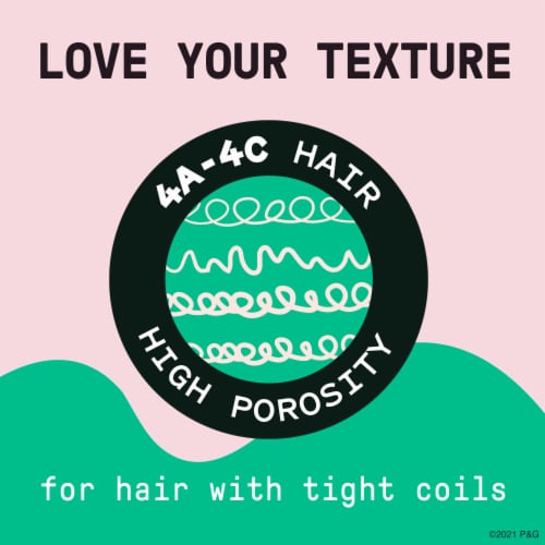 NOU High Porosity Leave-In Conditioner with Shea Butter for Coily Hair Perspective: left