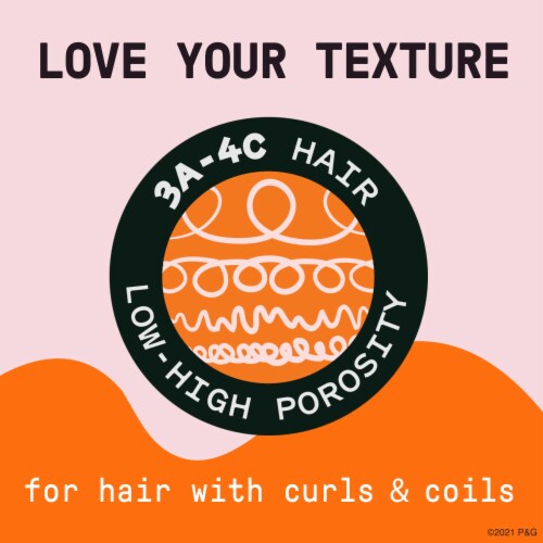 NOU No Damage Detangler with Coconut Oil for Curly and Coily Hair Perspective: left