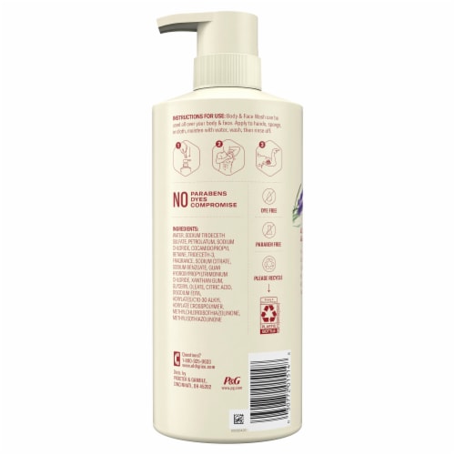 Old Spice GentleMan's Blend Lavender & Mint Men's Body Wash Perspective: left