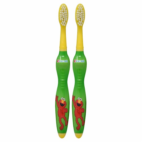 Crest Kids Sesame Street Soft Toothbrush Perspective: left