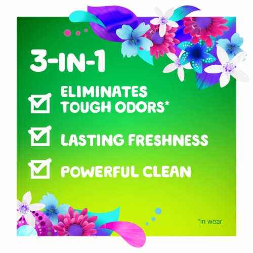 Gain + Odor Defense Super Fresh Blast Scent Liquid Laundry Detergent Perspective: left