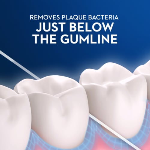 Oral-B Glide Bacteria Guard Mint Dental Floss Perspective: left