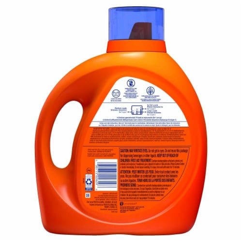 Tide HE Hygienic Clean Heavy Duty Original Liquid Laundry Detergent Perspective: left