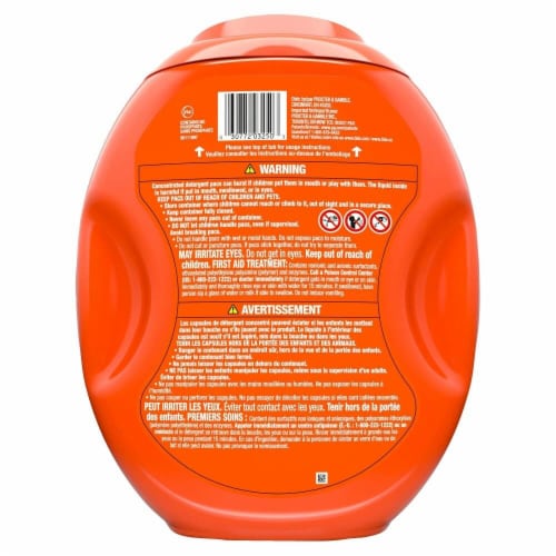 Tide PODS Spring Meadow Liquid Laundry Detergent Pacs Perspective: left