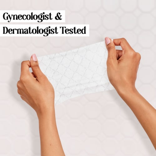 Always REFRESH Cleansing Wipes Fragrance-Free Perspective: left