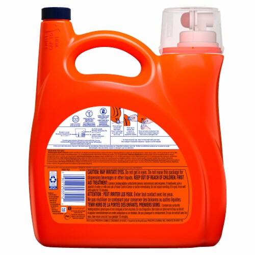 Tide HE Ultra Oxi with Odor Eliminators Liquid Laundry Detergent Perspective: left