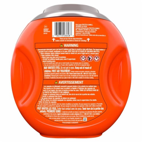 Tide Power PODS Hygienic Clean Heavy Duty Spring Meadow Liquid Laundry Detergent Pacs Perspective: left