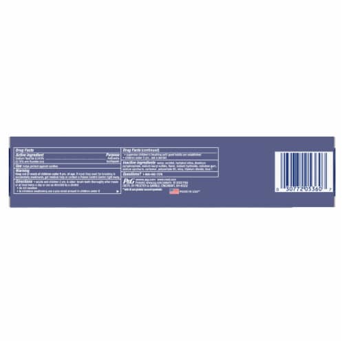 Crest 3D White Advanced Radiant Mint Teeth Whitening Toothpaste Perspective: left