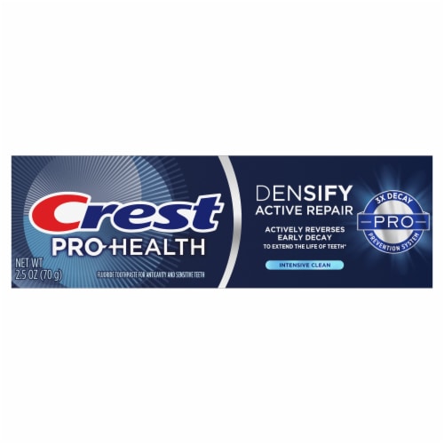 Crest Pro-Health Density Toothpaste Anti Cavity Antibacterial Fluoride Perspective: left