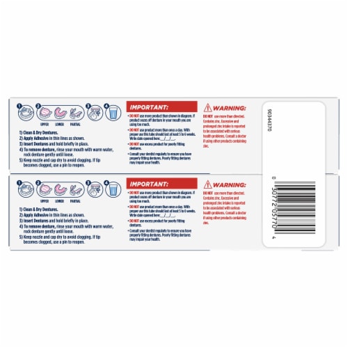 Fixodent Professional Ultimate Denture Adhesive Cream Perspective: left