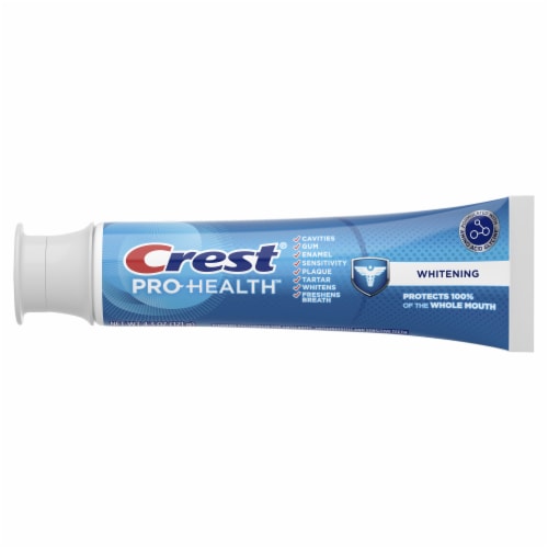 Crest Pro-Health Whitening Gel Toothpaste 4.3oz Triple Perspective: left