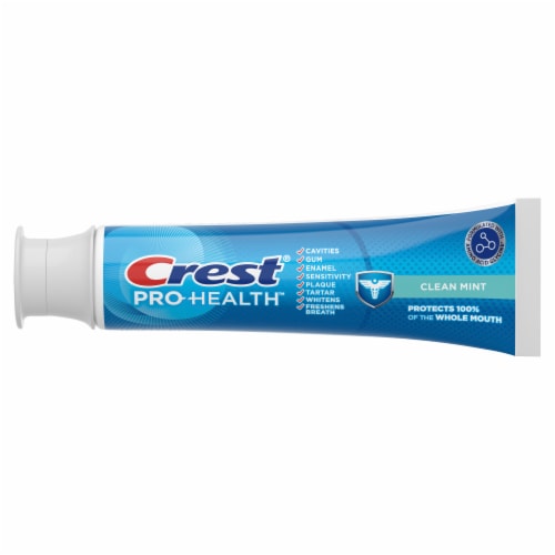 Crest Pro-Health Clean Mint Toothpaste Triple Pack Perspective: left