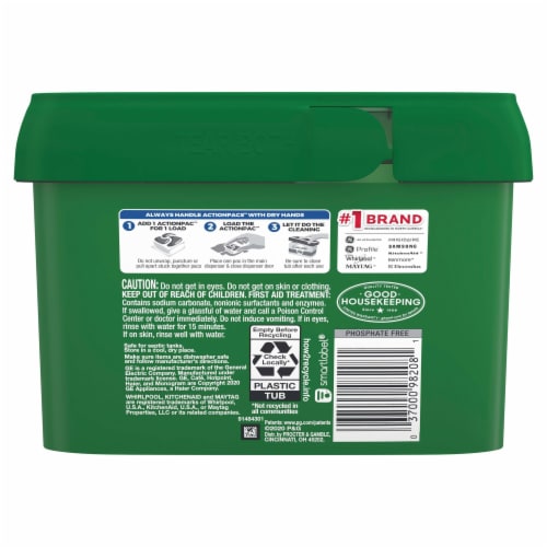 Cascade Complete ActionPacs Fresh Scent Dishwasher Detergent Pods Perspective: left