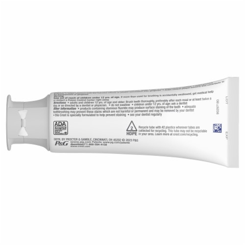 Crest Pro-Health Gum Detoxify Gentle Whitening Toothpaste Perspective: left