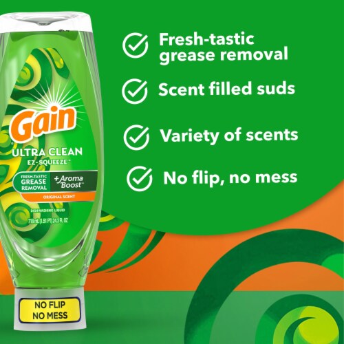 Gain® Ultra Clean Ez-Squeeze™ Original Scent Perspective: left