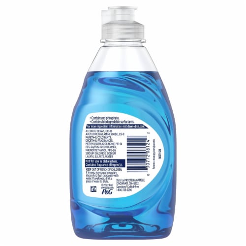 Dawn Ultra Original Scent Dish Soap Perspective: left