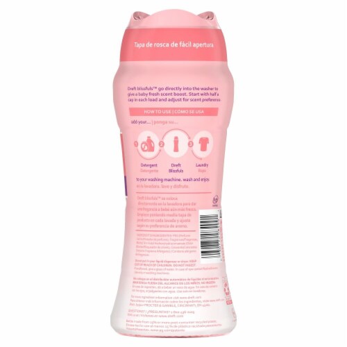 Dreft Blissfuls Baby Fresh Scent In-Wash Scent Booster Beads Perspective: left