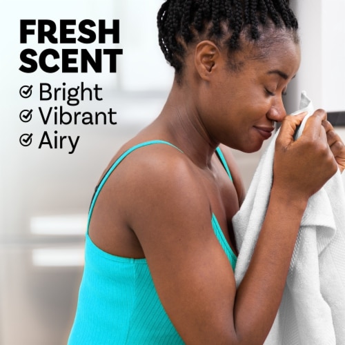 Downy Unstopables Fresh In-Wash Scent Booster Beads Perspective: left