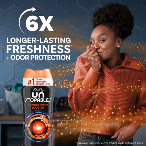 Downy Unstopables Tide Original In-Wash Laundry Scent Booster Beads Perspective: left