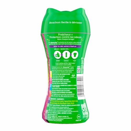 Gain Fireworks Moonlight Breeze In-Wash Scent Booster Beads Perspective: left