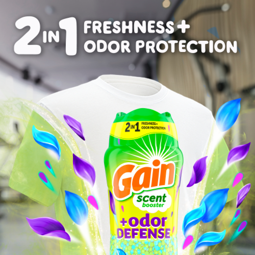 Gain Fireworks Odor Defense Super Fresh Blast In-Wash Scent Booster Beads Perspective: left