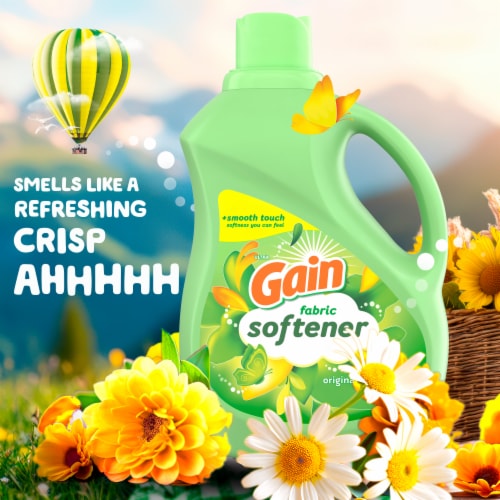 Gain Original Liquid Fabric Softener Fabric Conditioner Perspective: left