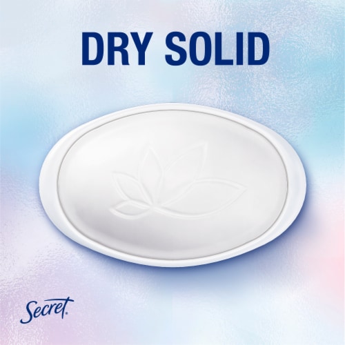 Secret Clinically Proven Aluminum Free Deodorant for Women Powder Cotton Perspective: left
