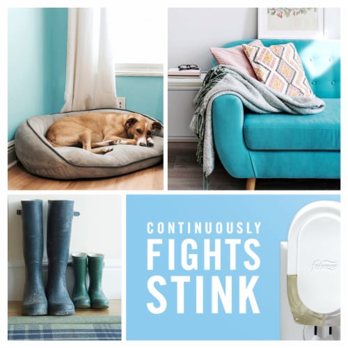 Febreze Odor-Fighting PLUG™ Air Freshener Oil Refill - Refresh & Energize Perspective: left