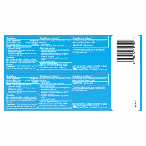Crest Pro-Health Maximum Cavity Protection Toothpaste Twin Pack Perspective: left