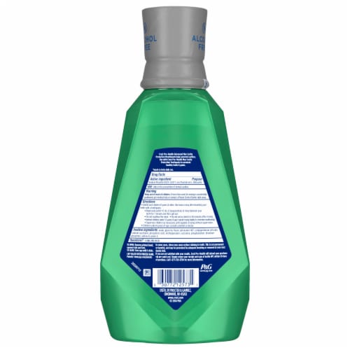 Crest Pro-Health Advanced Maximum Cavity Protection Mouthwash - Mild Mint Perspective: left