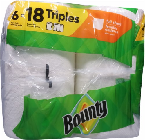 Bounty® BASE Paper Towel 2 Ply Regular Roll Perspective: left