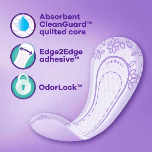 Always Daily Protect Liners Regular Unscented Perspective: left