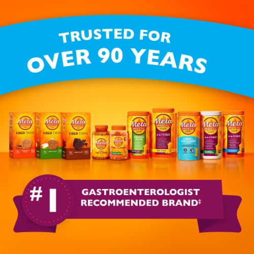 Metamucil 4-in-1 Fiber Sugar-Free Lemonade Perspective: left